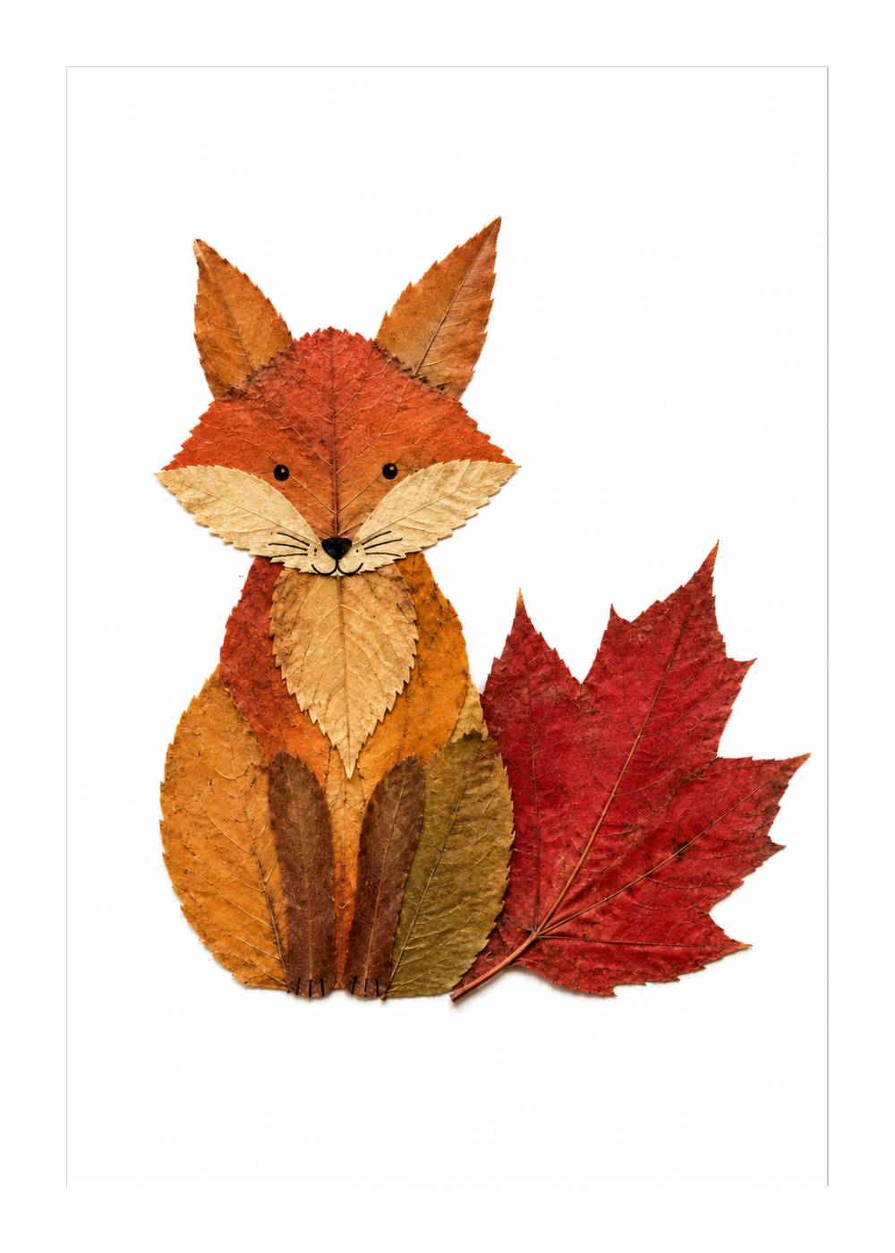 Botanisches Poster Fuchs